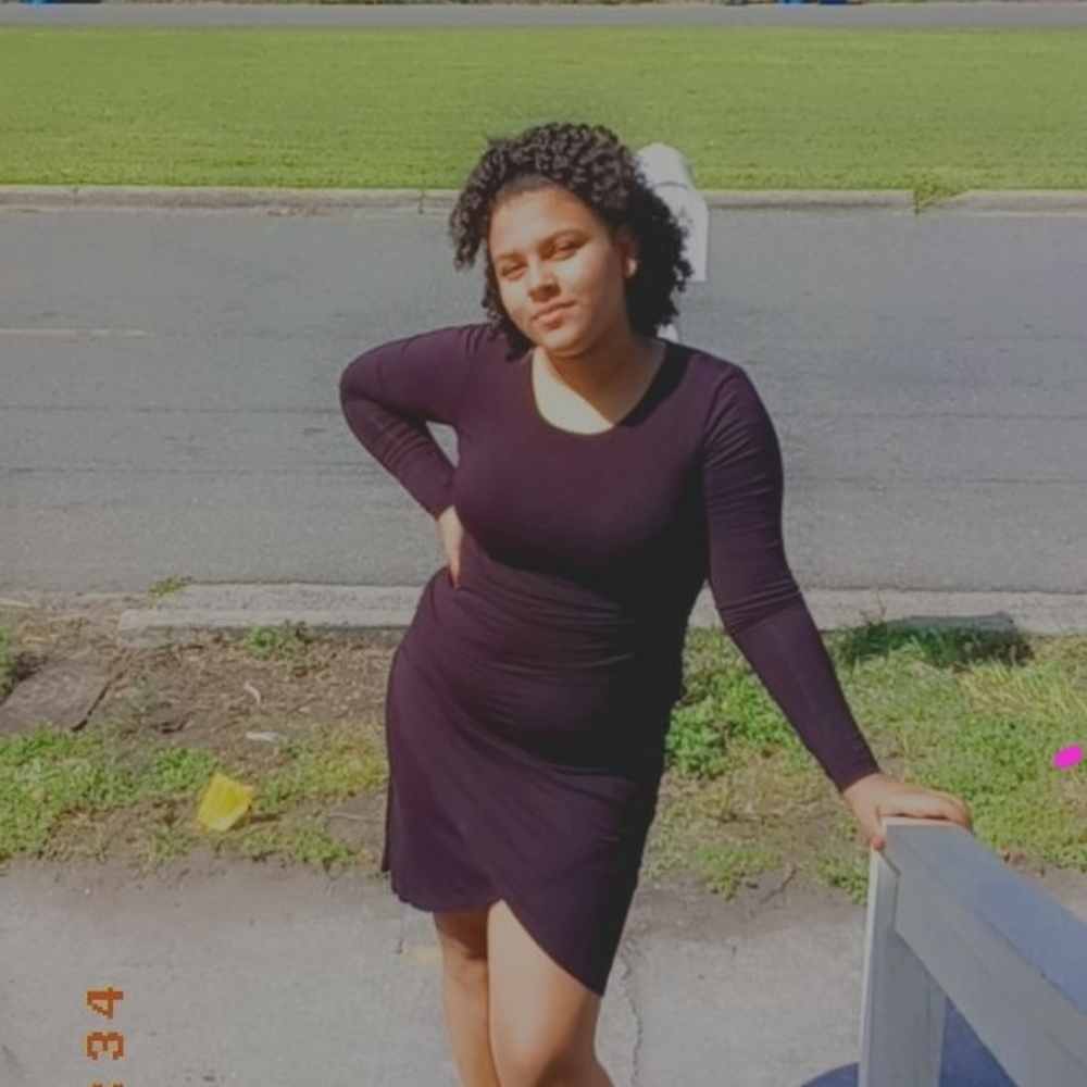 Black stretch dress